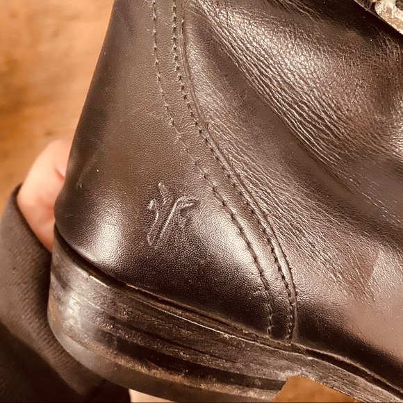 Frye Phillip Riding Boot in Black - Picture 3 of 5